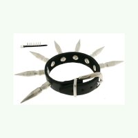 Lederarmband mit  XXL killernieten (4.3 cm) 1R L-23 cm,...